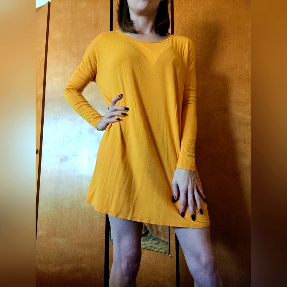 Mustard Piko Tunic